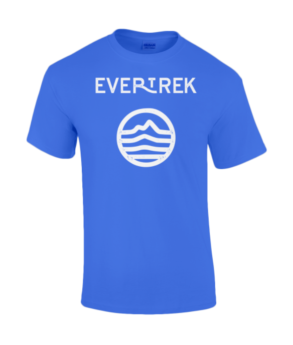 EverTrekker Classic T shirt Blue
